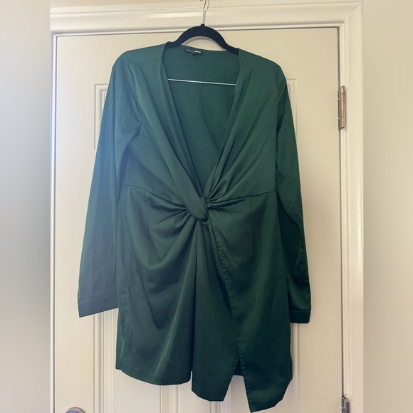 SUGAR FREE DRESS hunter green - Picture 6 of 6